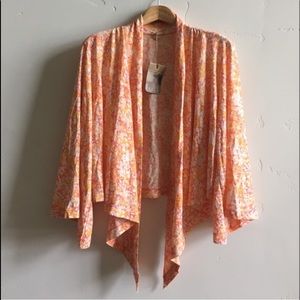 Alternative Apparel Tangerine Open Cardigan
